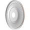 Ekena Millwork Berkshire Thermoformed PVC Ceiling Medallion Fits Canopies up to 8 3/8-in., Aged Copper CMP19BECAC - alternate 2